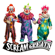 Killer Klowns From Outer Space: Rudy, Jumbo & Spikey: All Three 8" Scale Figures Trick Or Treat