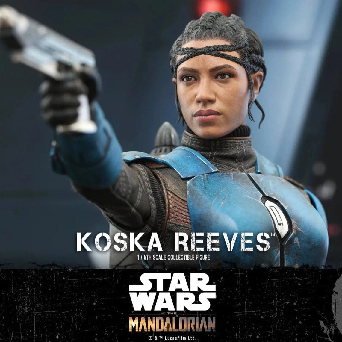 Koska Reeves: The Mandalorian: Star Wars: TMS069 Hot Toys