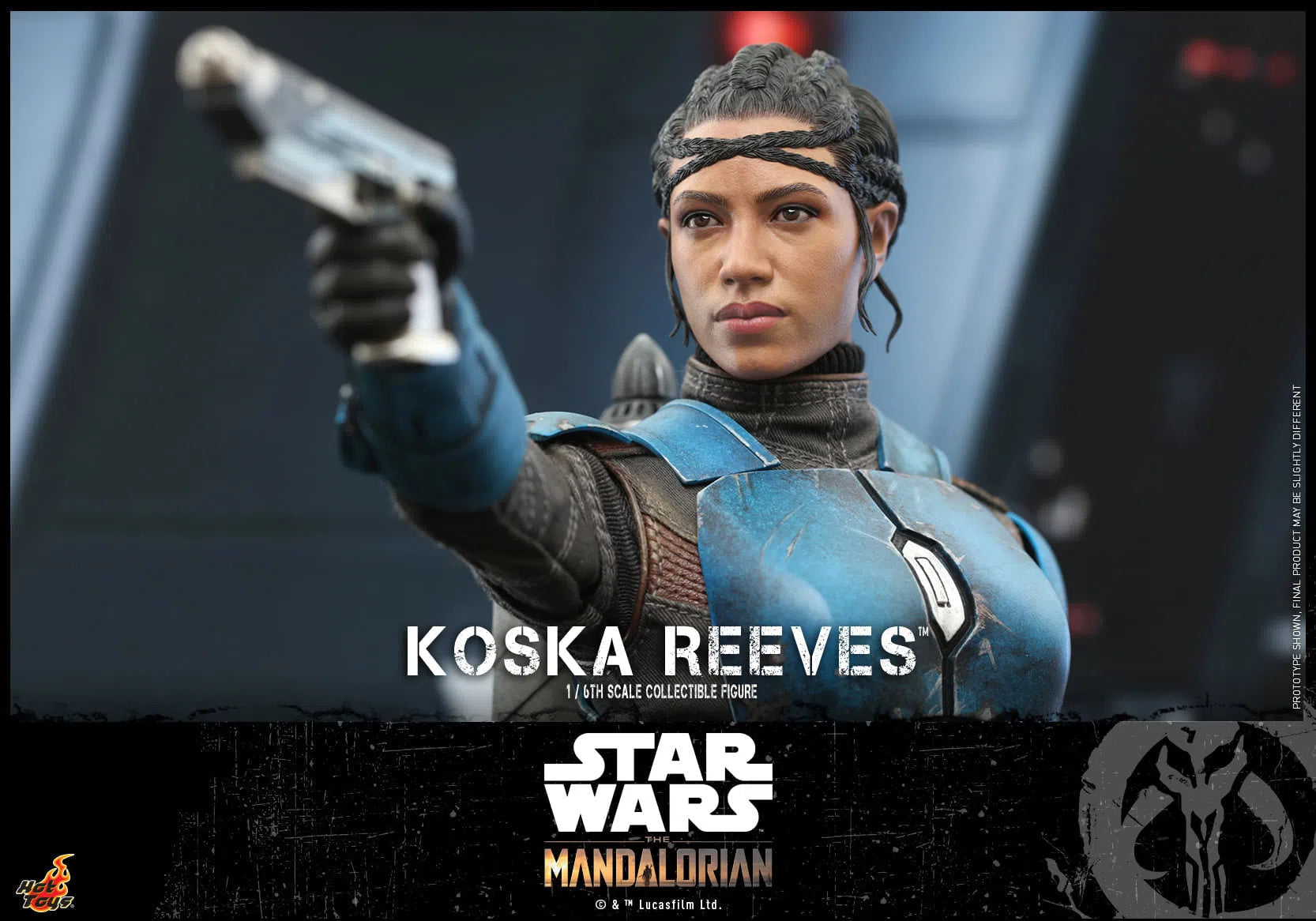 Koska Reeves: The Mandalorian: Star Wars: TMS069 Hot Toys