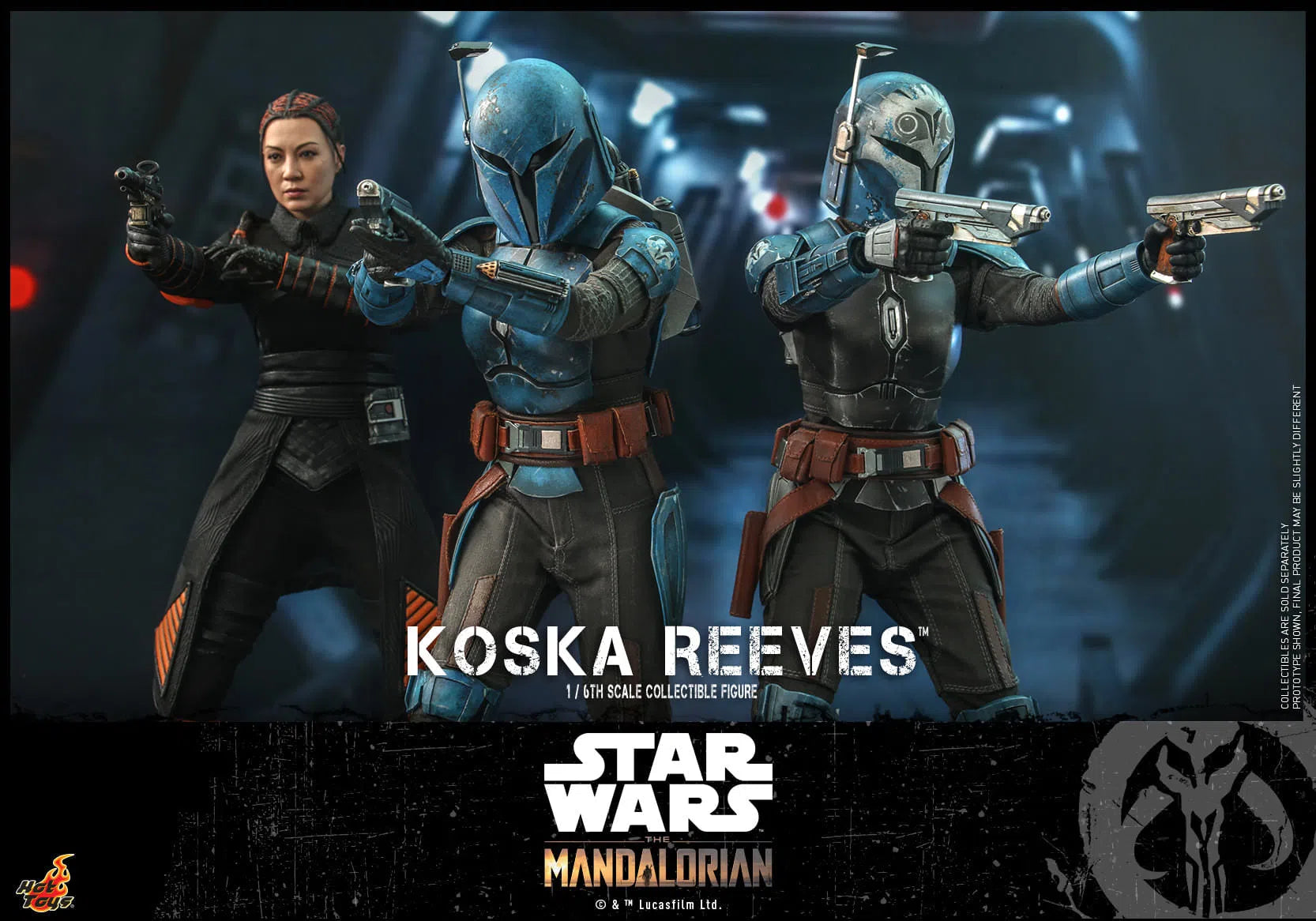 Koska Reeves: The Mandalorian: Star Wars: TMS069 Hot Toys