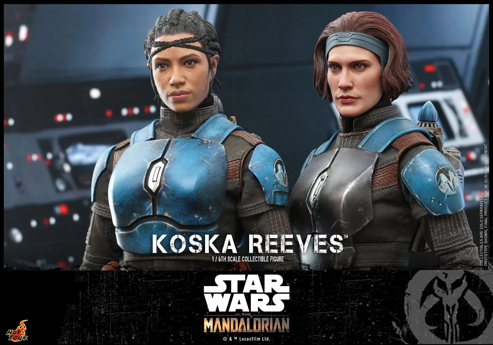 Koska Reeves: The Mandalorian: Star Wars: TMS069 Hot Toys