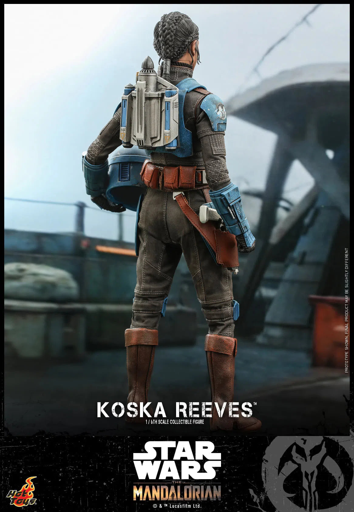 Koska Reeves: The Mandalorian: Star Wars: TMS069 Hot Toys