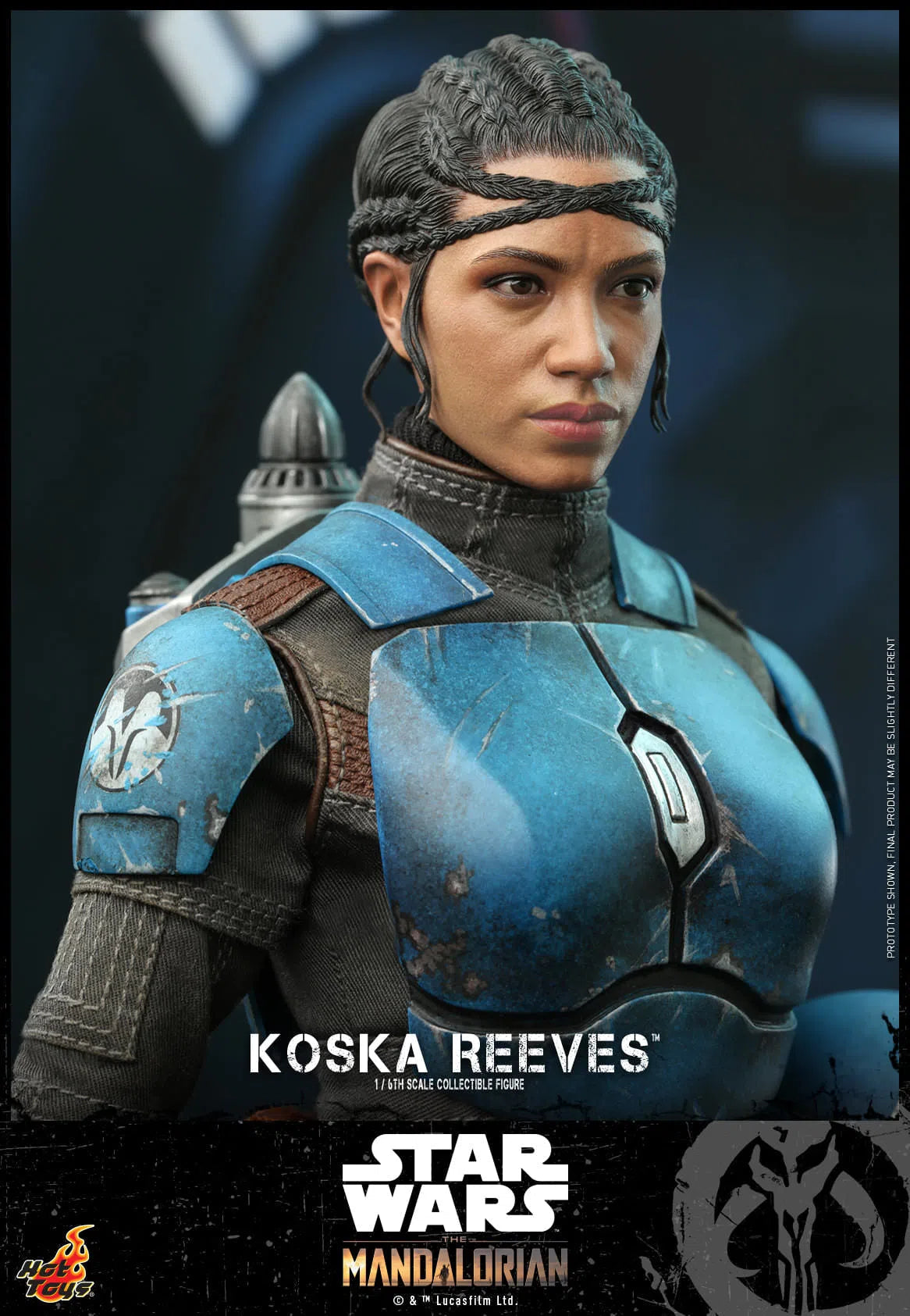 Koska Reeves: The Mandalorian: Star Wars: TMS069 Hot Toys