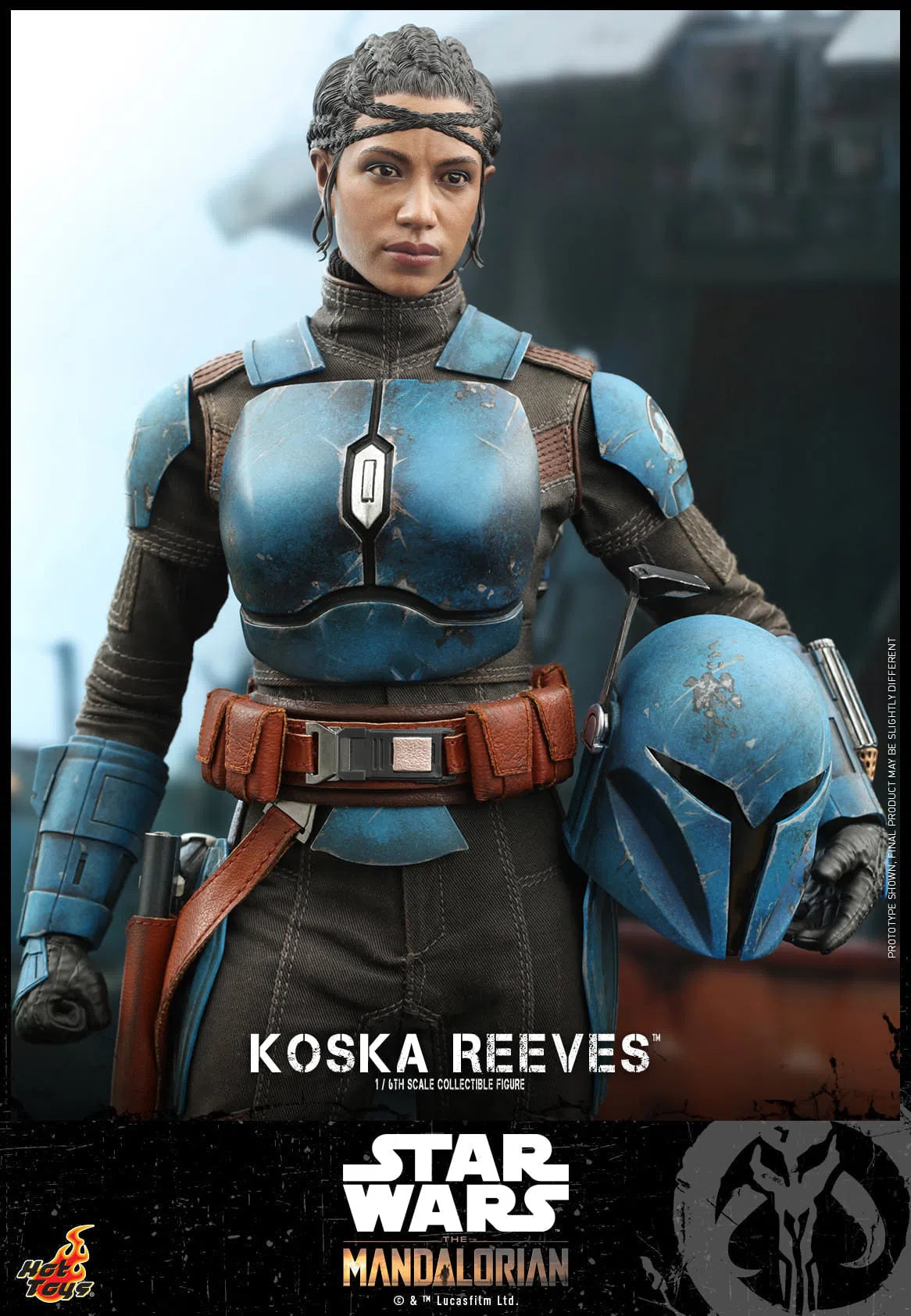 Koska Reeves: The Mandalorian: Star Wars: TMS069 Hot Toys