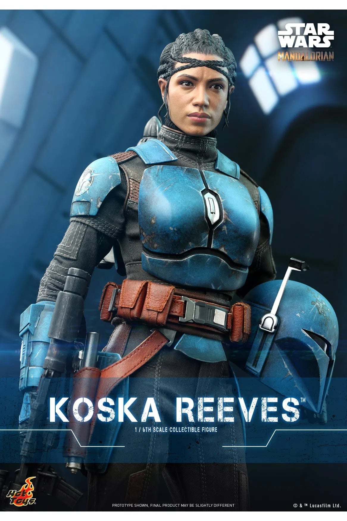 Koska Reeves: The Mandalorian: Star Wars: TMS069 Hot Toys