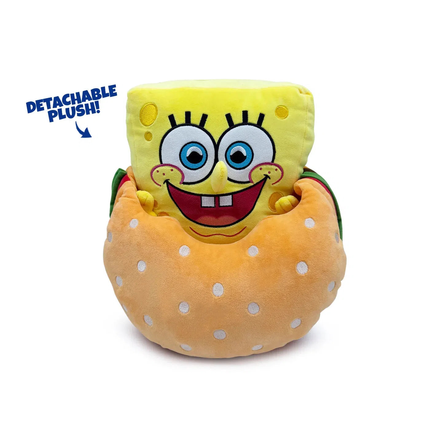 Spongebob Squarepants: Krabby Patty Plush: 9": YouTooz