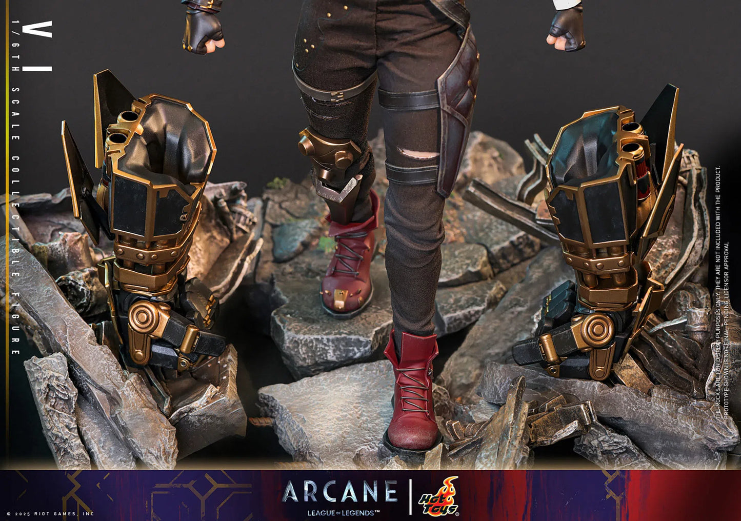 League Of Legends: Arcane: VI: 1/6th - Hot Toys Action Figures