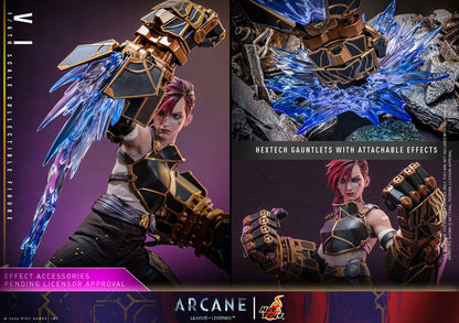 League Of Legends: Arcane: VI: 1/6th - Hot Toys Action Figures
