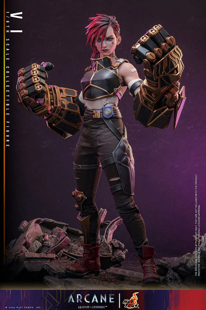 League Of Legends: Arcane: VI: 1/6th - Hot Toys Action Figures