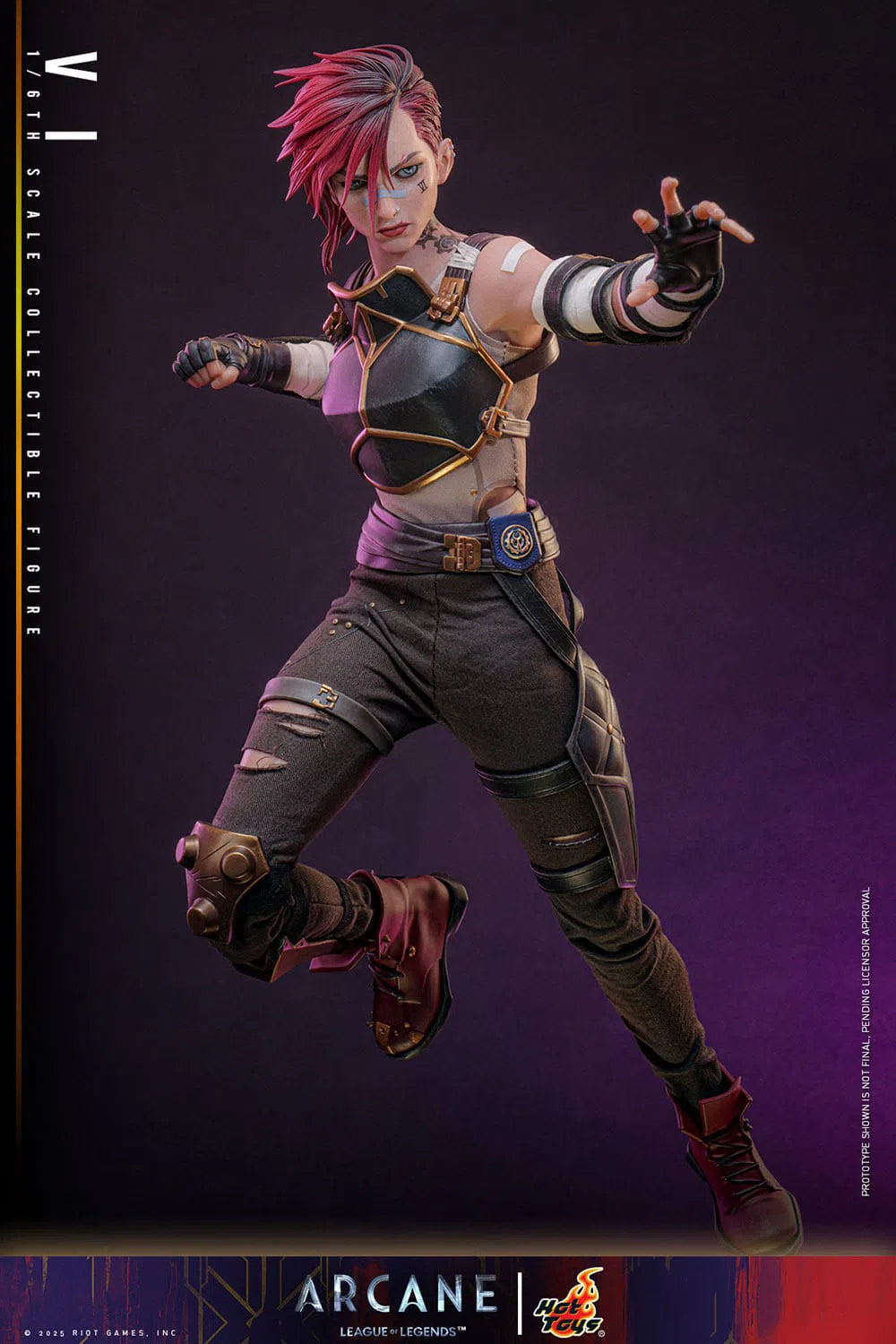 League Of Legends: Arcane: VI: 1/6th Scale Action Figure: Hot Toys Hot Toys