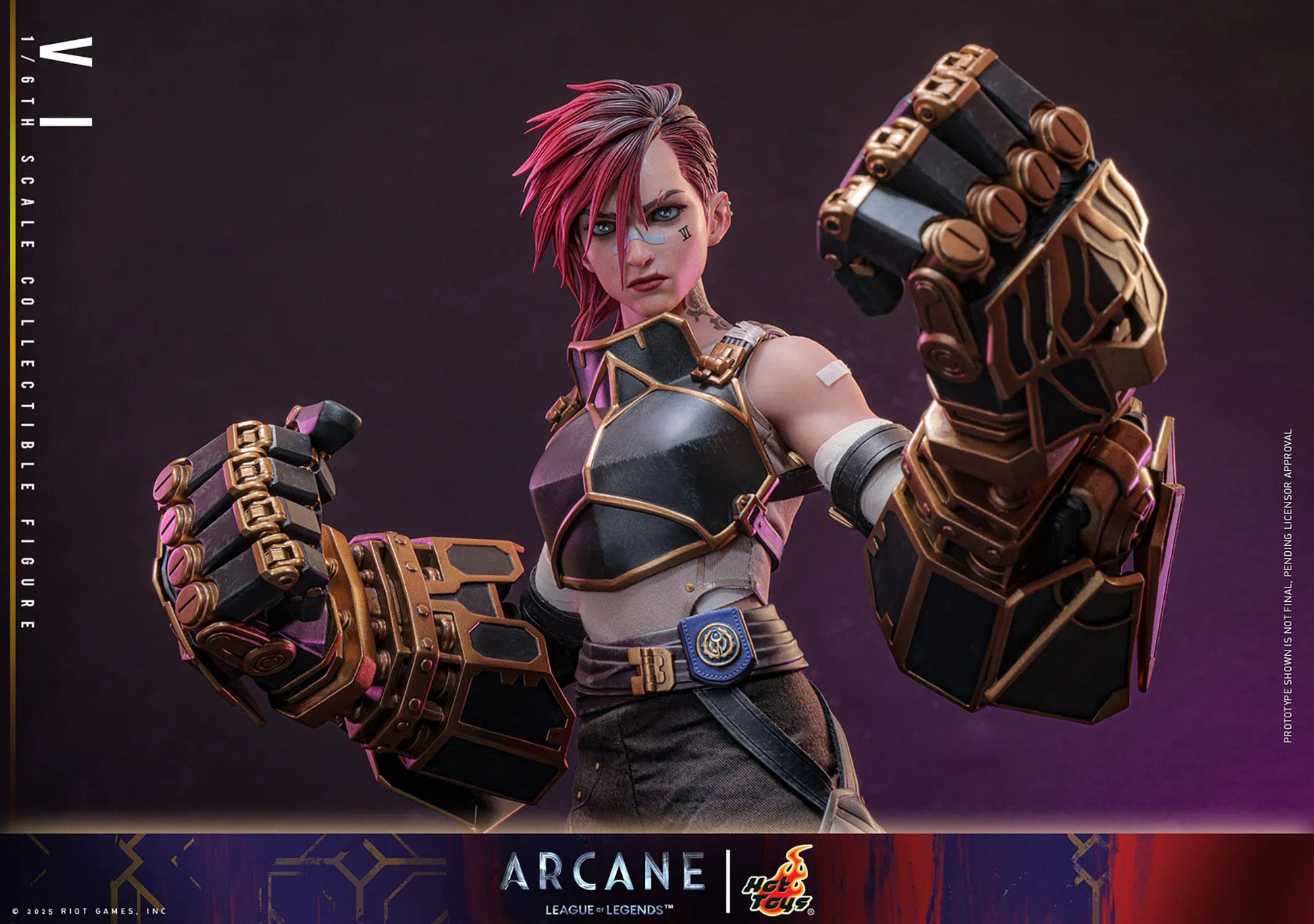 League Of Legends: Arcane: VI: 1/6th Scale Action Figure: Hot Toys Hot Toys