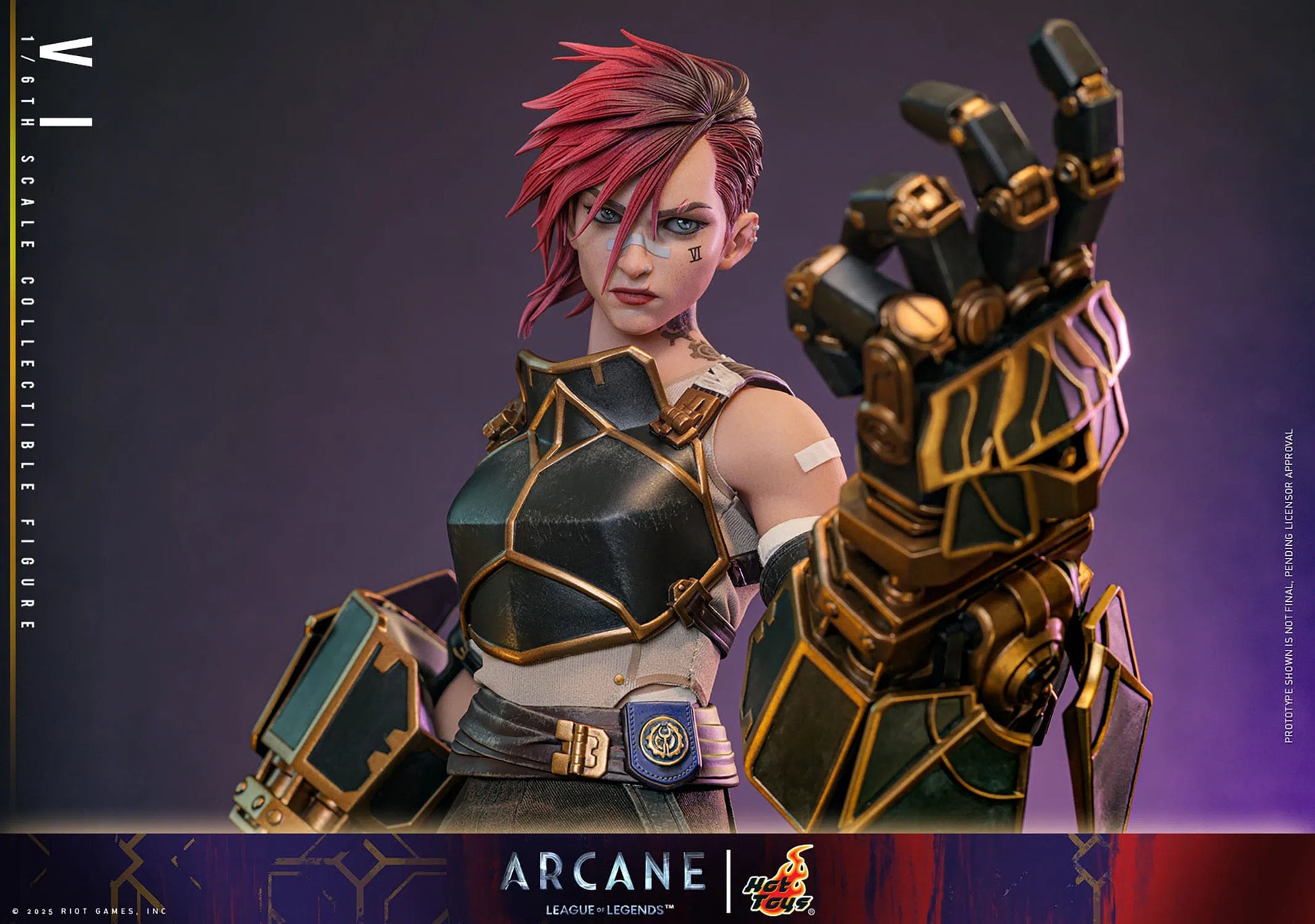 League Of Legends: Arcane: VI: 1/6th Scale Action Figure: Hot Toys Hot Toys