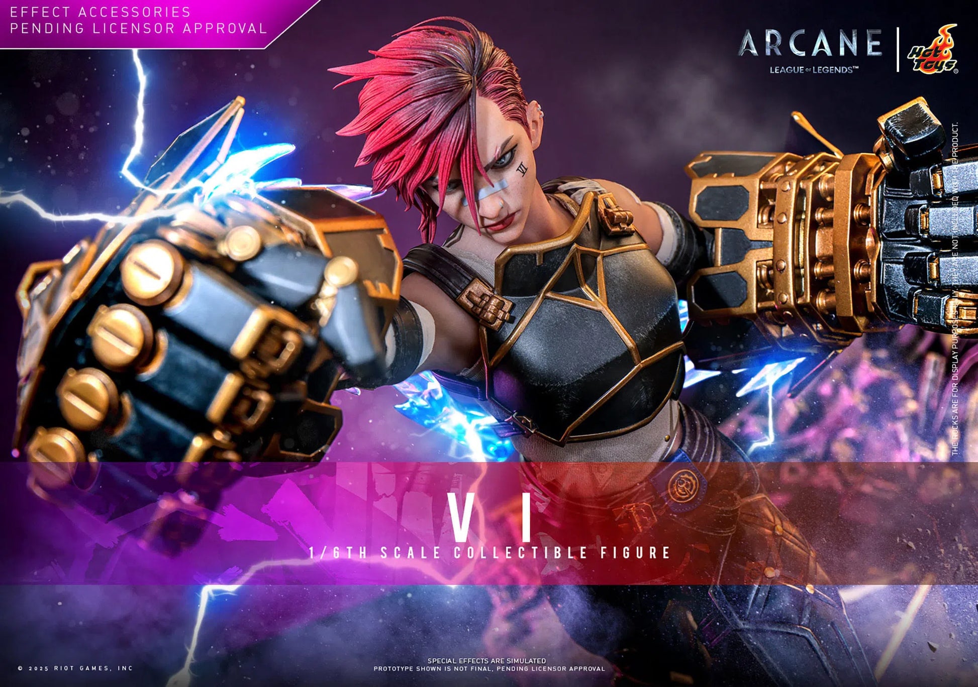 League Of Legends: Arcane: VI: 1/6th Scale Action Figure: Hot Toys Hot Toys