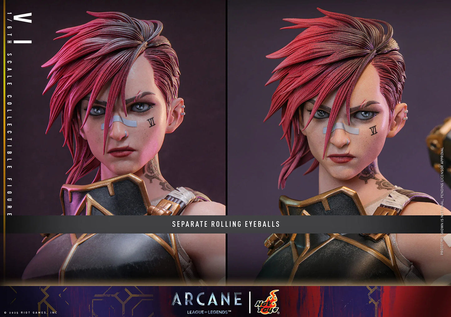 League Of Legends: Arcane: VI: 1/6th Scale Action Figure: Hot Toys Hot Toys