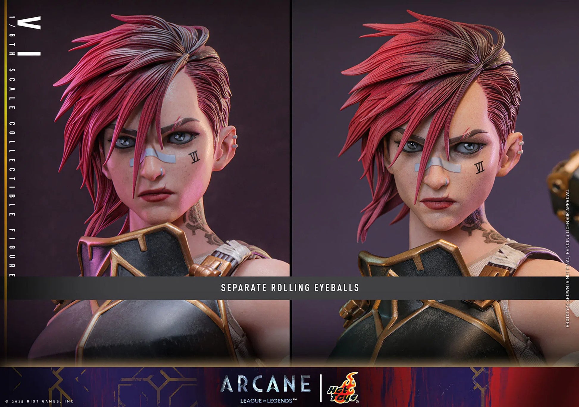 League Of Legends: Arcane: VI: 1/6th Scale Action Figure: Hot Toys Hot Toys