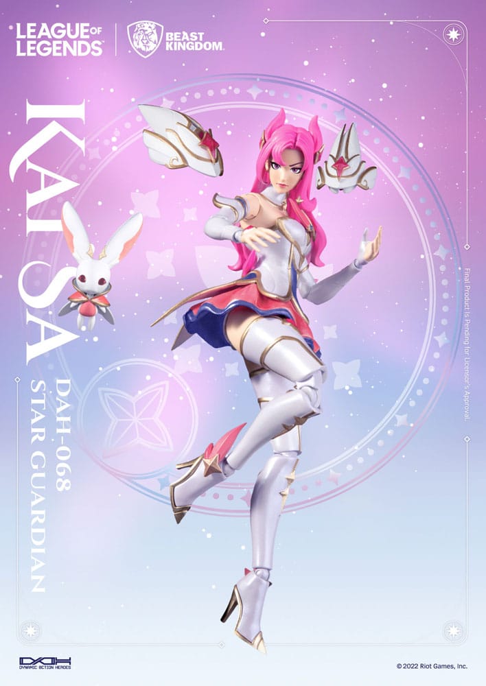 League of Legends Dynamic 8ction Heroes Action Figure 1/9 Star Guardian Kai'Sa 19 cm - Beast Kingdom Toys Action figures