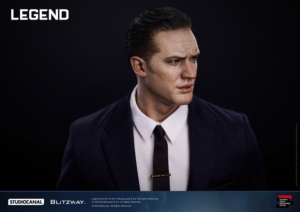 Legend Superb Scale Statue 1/4 Reginald Reggie Kray 53 cm - Blitzway Statue