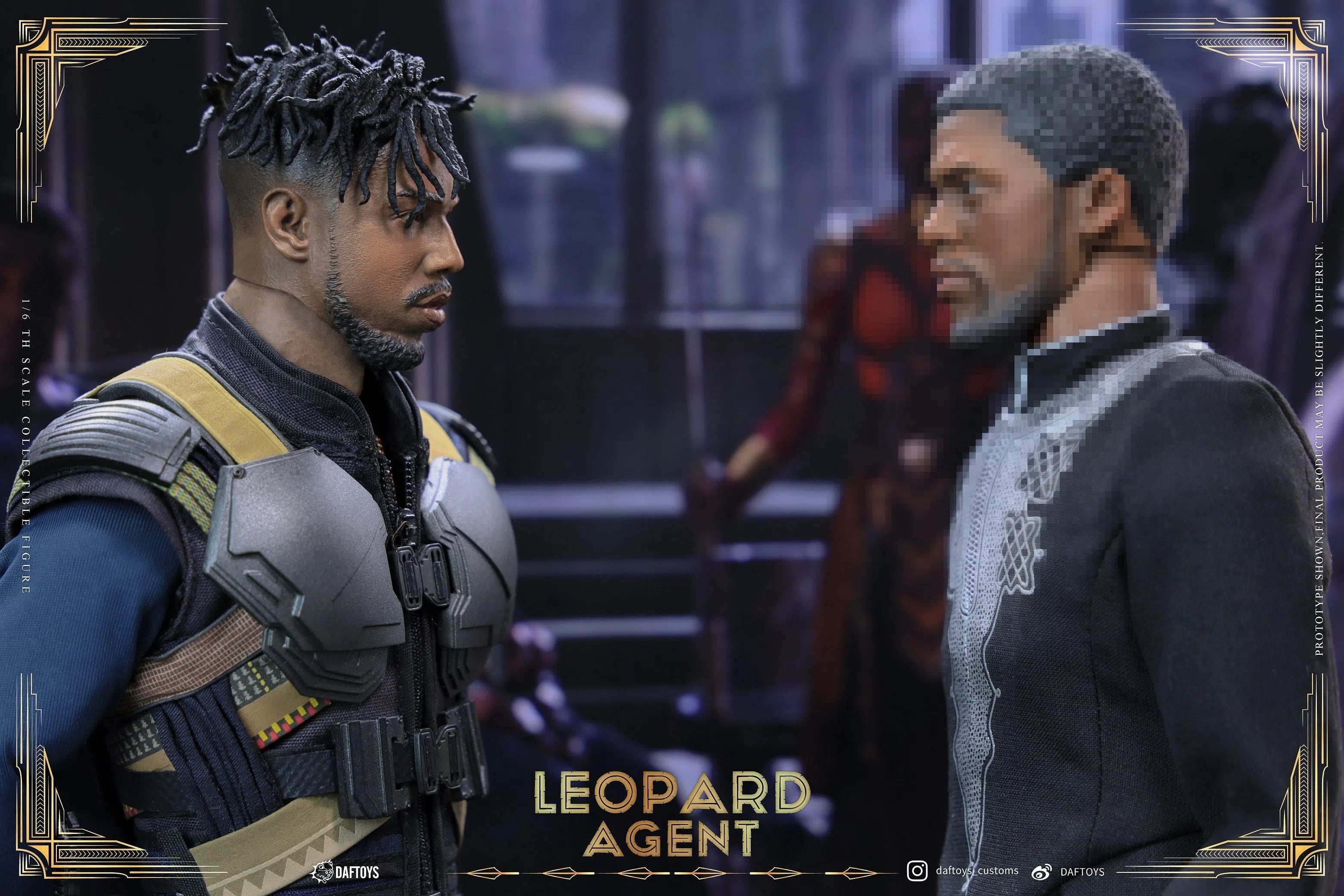 Leopard Agent: F018: Daftoys Figure Daftoys