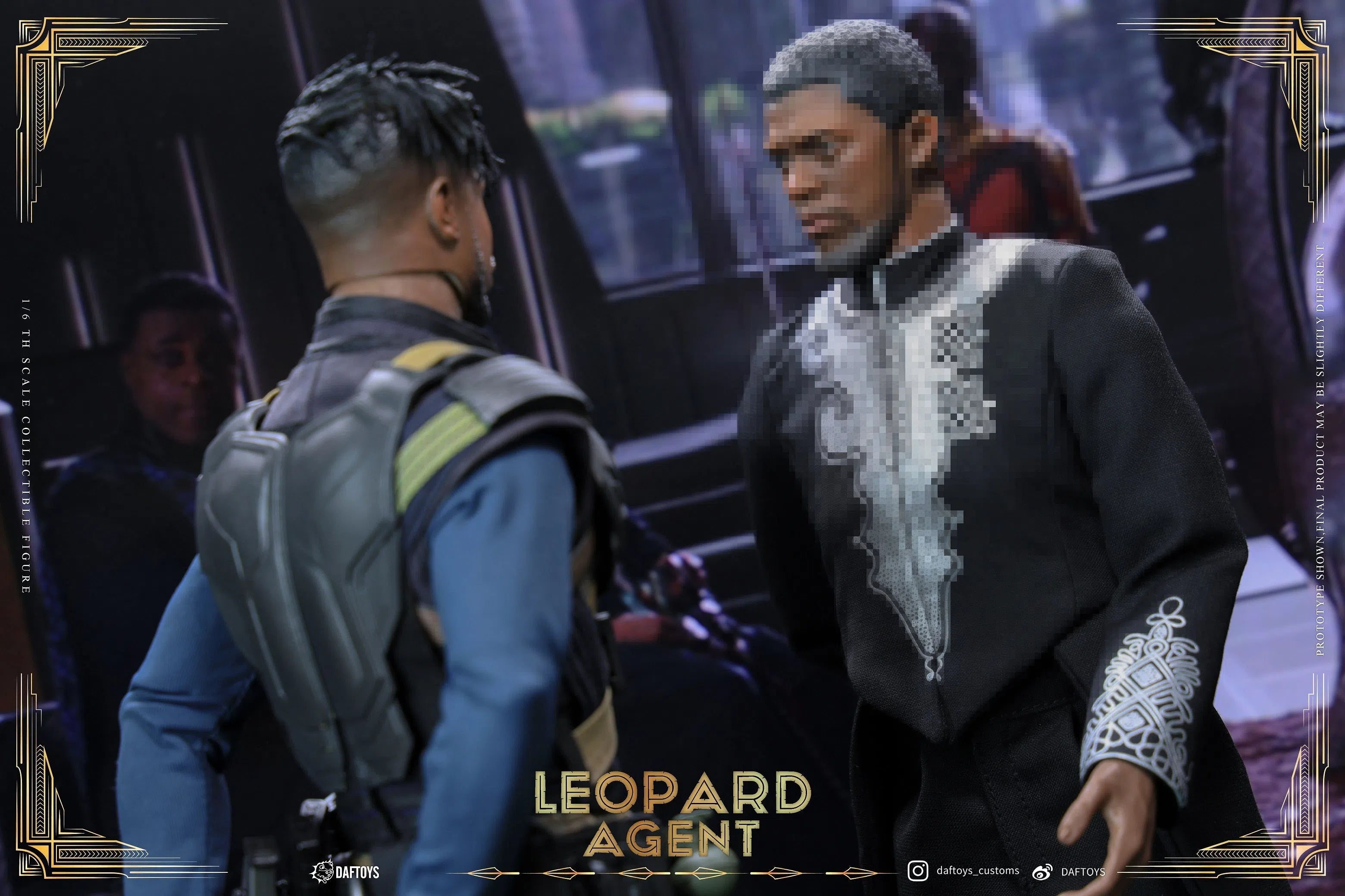 Leopard Agent: F018: Daftoys Figure Daftoys