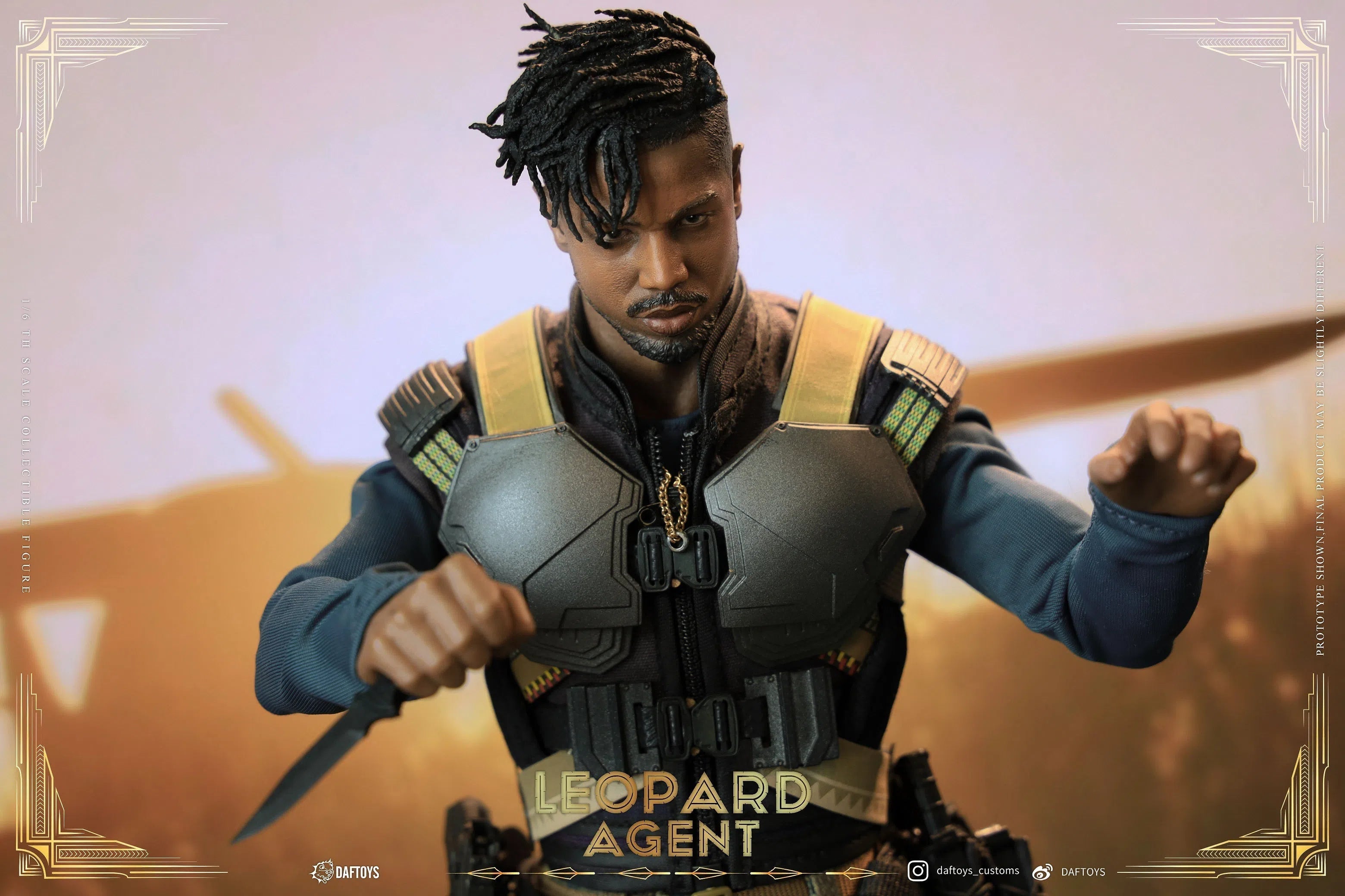 Leopard Agent: F018: Daftoys Figure Daftoys