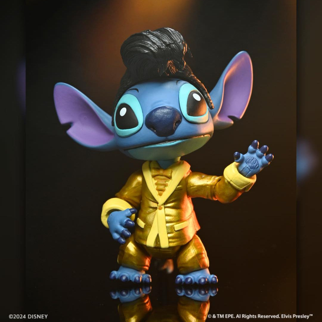 Lilo & Stitch: Gold Suit Elvis Stitch: Ultimate 7" Action Figure Neca