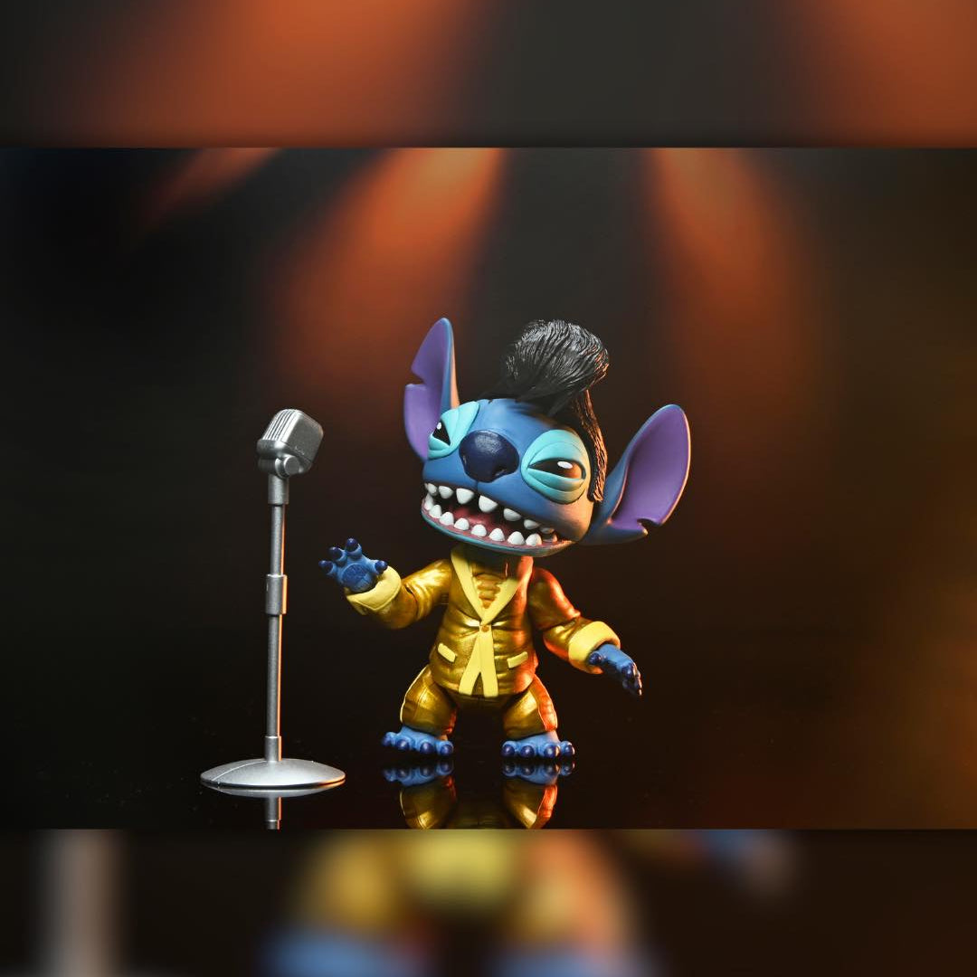 Lilo & Stitch: Gold Suit Elvis Stitch: Ultimate 7" Action Figure Neca