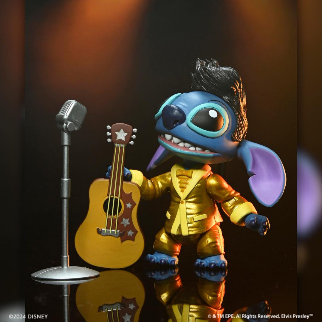 Lilo & Stitch: Gold Suit Elvis Stitch: Ultimate 7" Action Figure Neca