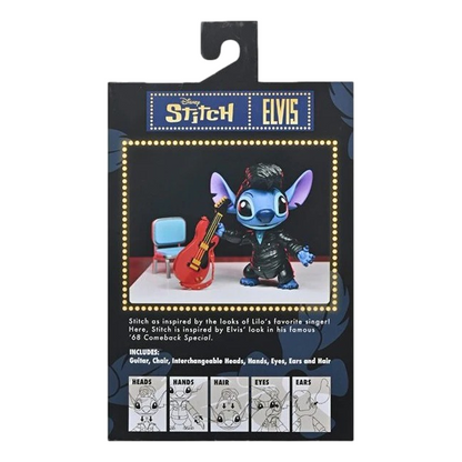 Lilo & Stitch: Singer elvis Stitch: 7" Ultimate Action Figure - Neca Action Figure