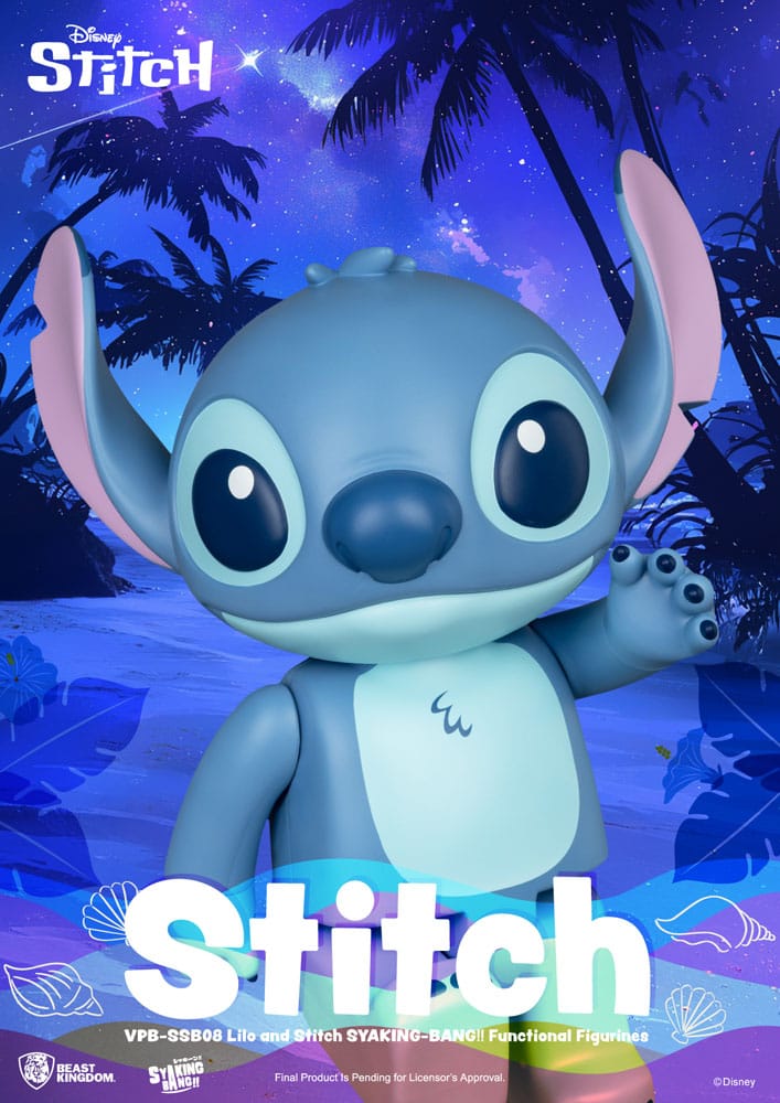Lilo & Stitch Syaking Bang Vinyl Bank Stitch 30 cm - Beast Kingdom Toys Banks