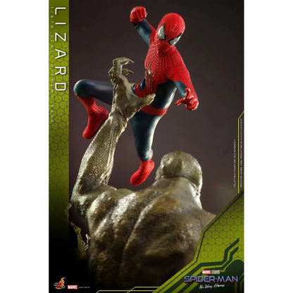 Lizard Diorama Base: Spider-Man: No Way Home: Marvel - Hot Toys Action Figure