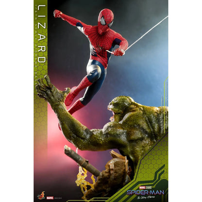 Lizard Diorama Base: Spider-Man: No Way Home: Marvel - Hot Toys Action Figure