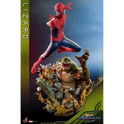 Lizard Diorama Base: Spider-Man: No Way Home: Marvel - Hot Toys Action Figure