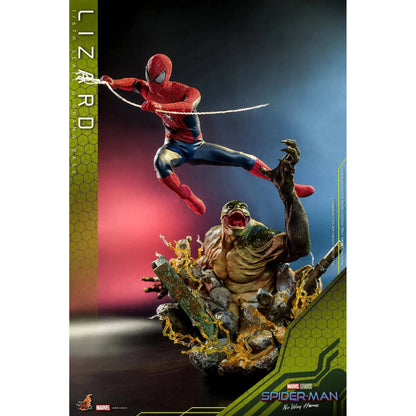 Lizard Diorama Base: Spider-Man: No Way Home: Marvel - Hot Toys Action Figure