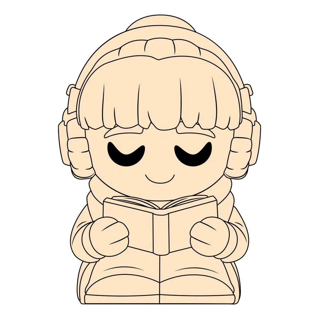 Lofi Girl: Night Light: Vinyl Figure: YouTooz YouTooz