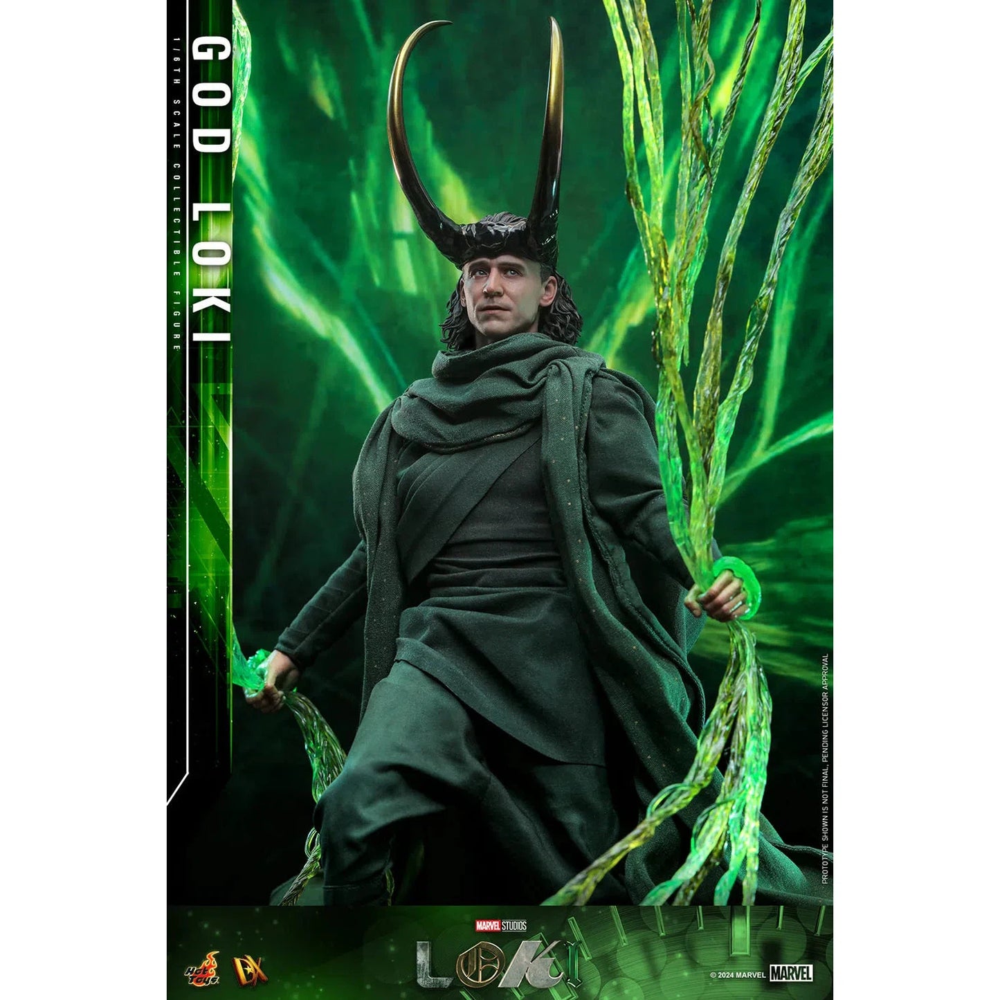 Loki: Season 2: God Loki: DX40 Figure - Hot Toys Action Figures