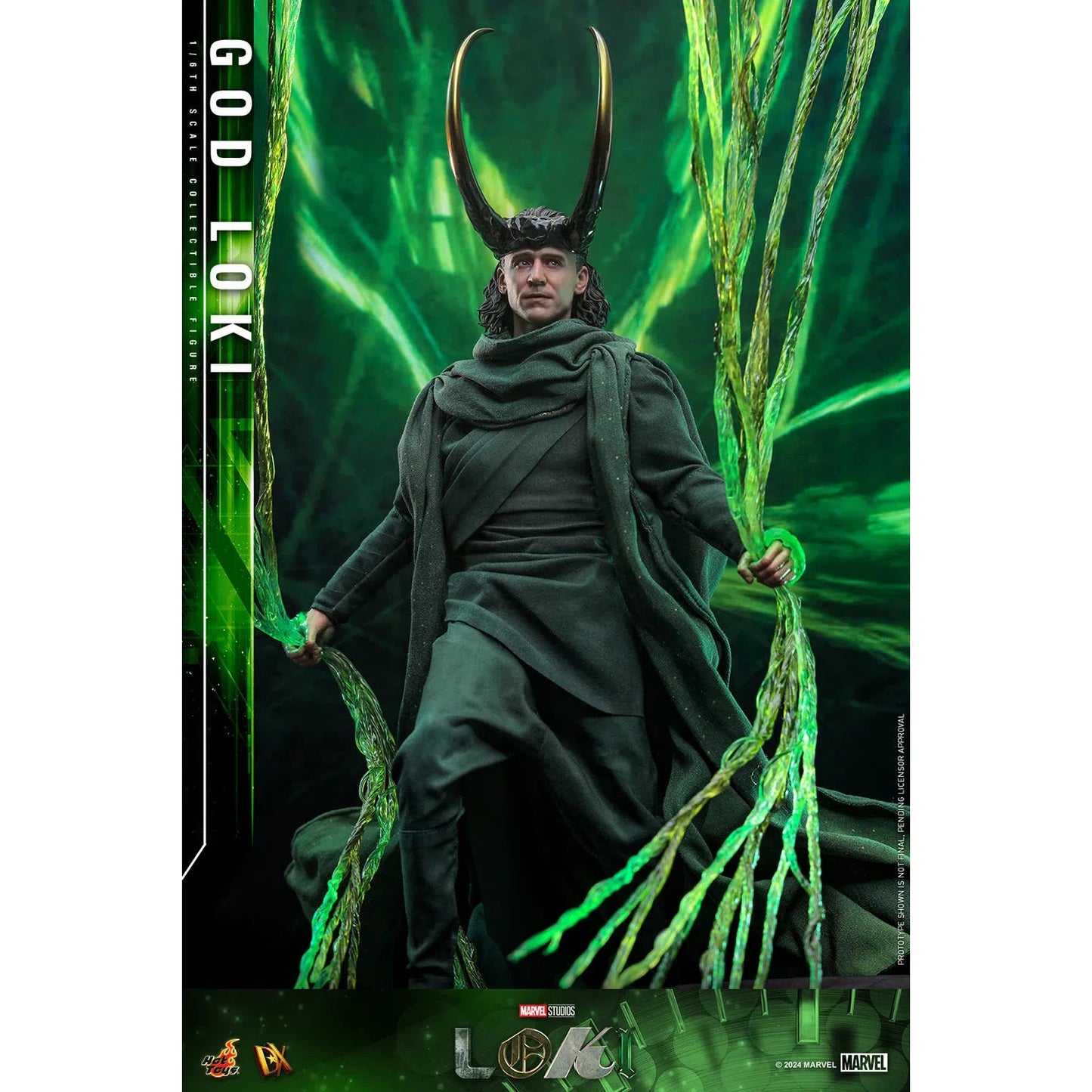 Loki: Season 2: God Loki: DX40 Figure - Hot Toys Action Figures