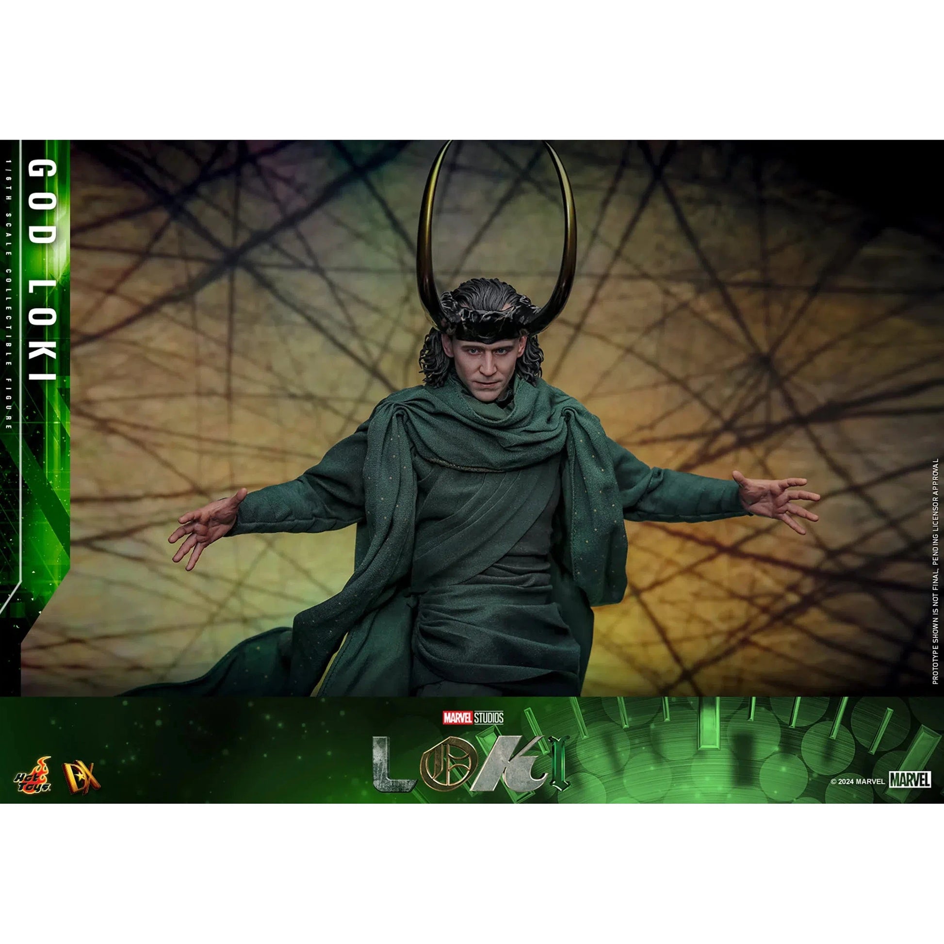 Loki: Season 2: God Loki: DX40: Sixth Scale Figure - Hot Toys Action Figure