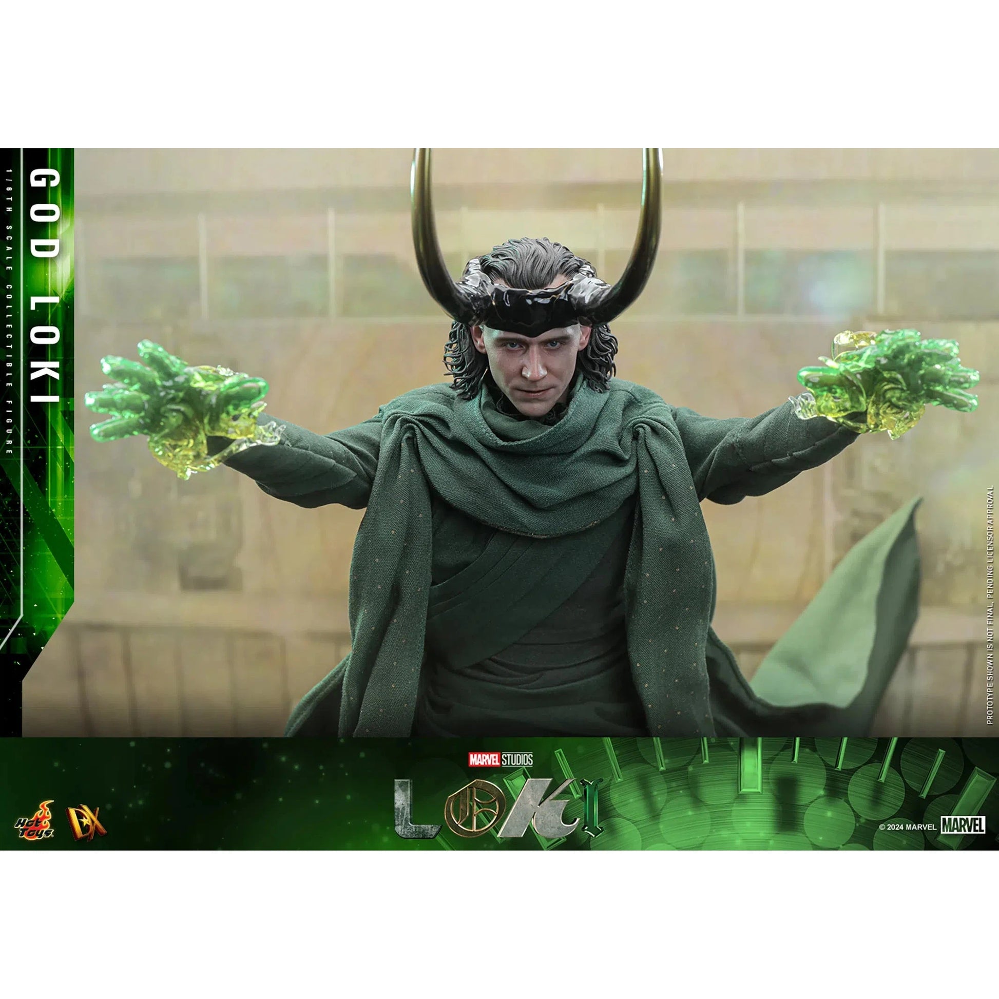 Loki: Season 2: God Loki: DX40: Sixth Scale Figure - Hot Toys Action Figure
