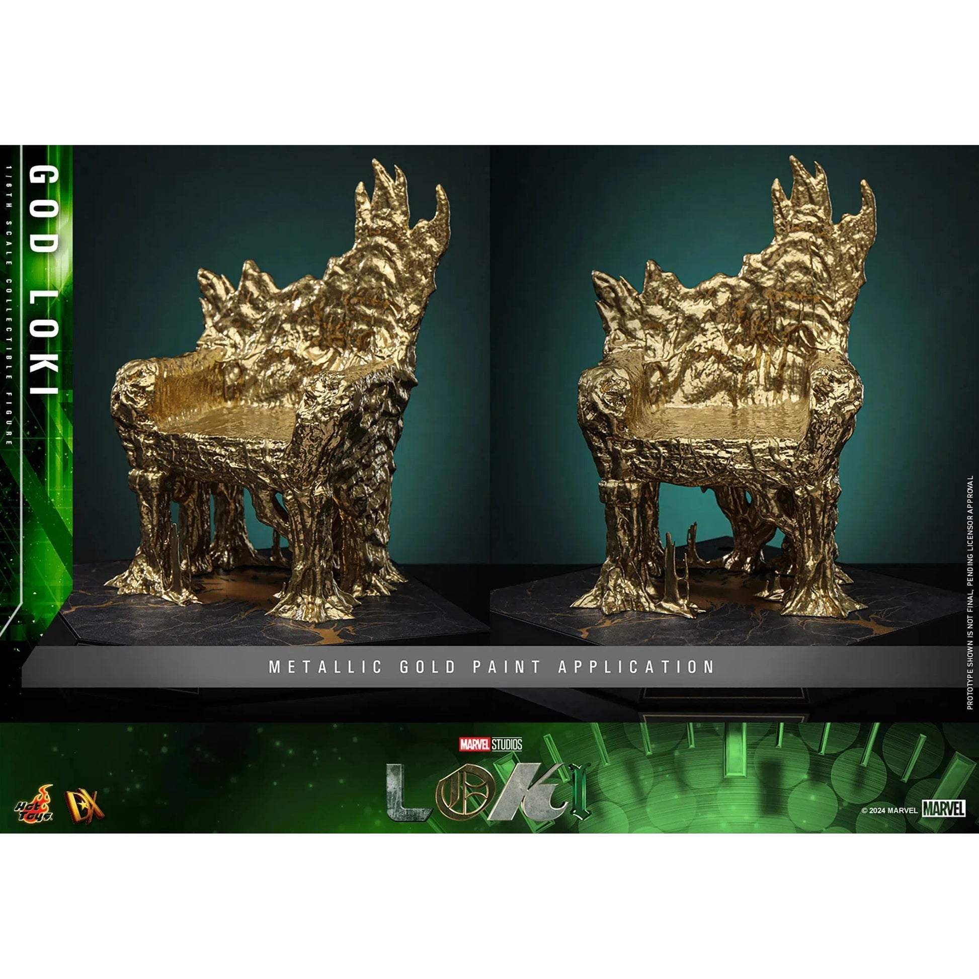 Loki: Season 2: God Loki: DX40: Sixth Scale Figure - Hot Toys Action Figure