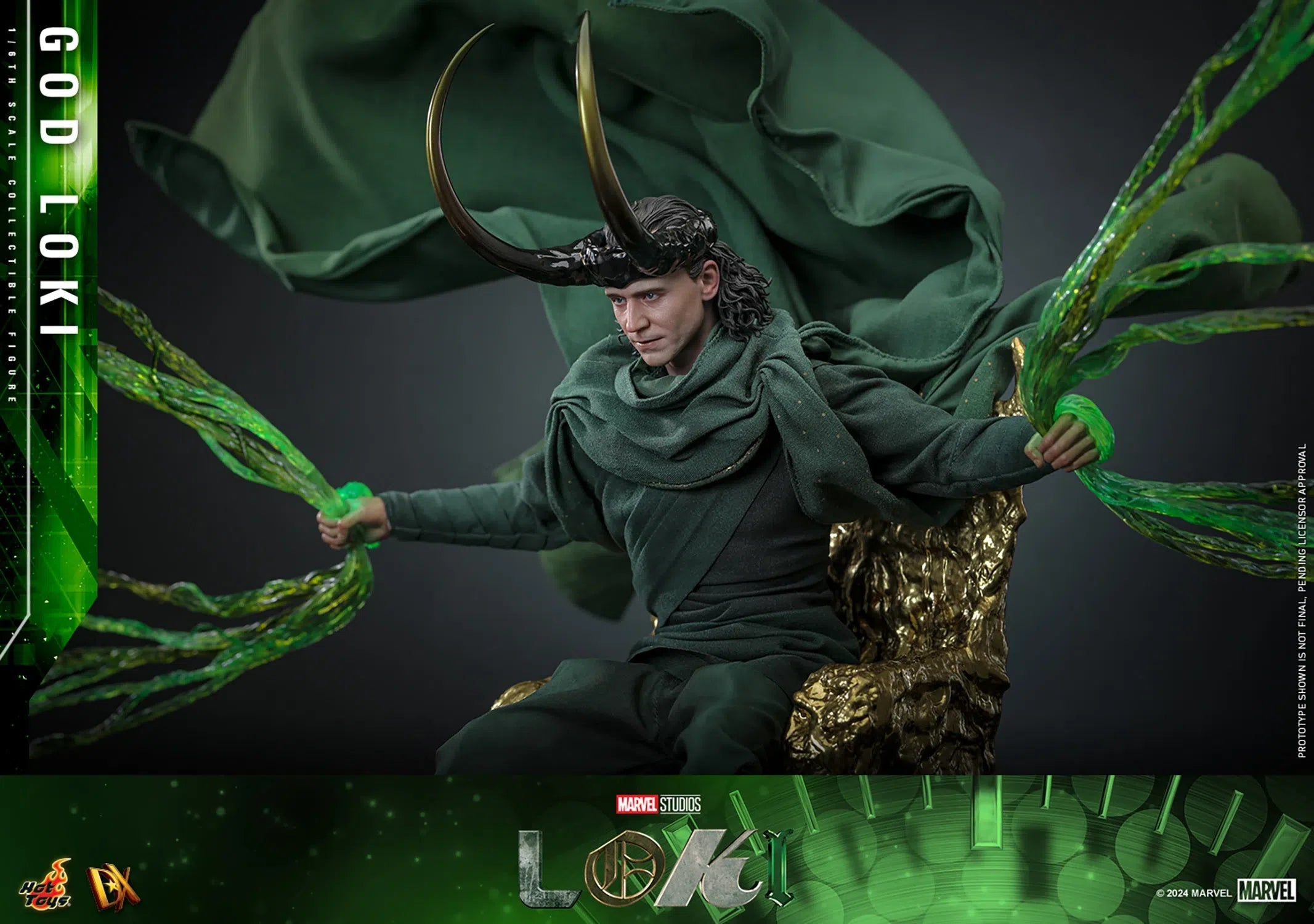 Loki: Season 2: God Loki: DX40: Sixth Scale Figure Hot Toys