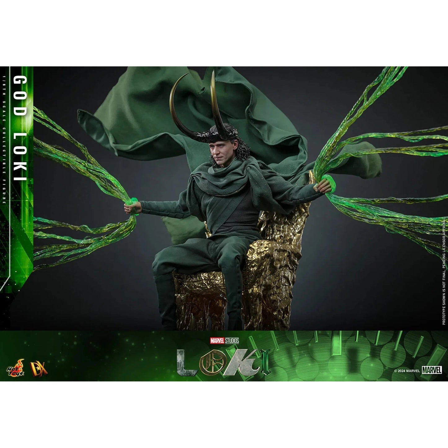 Loki: Season 2: God Loki: DX40: Sixth Scale Figure - Hot Toys Action Figure