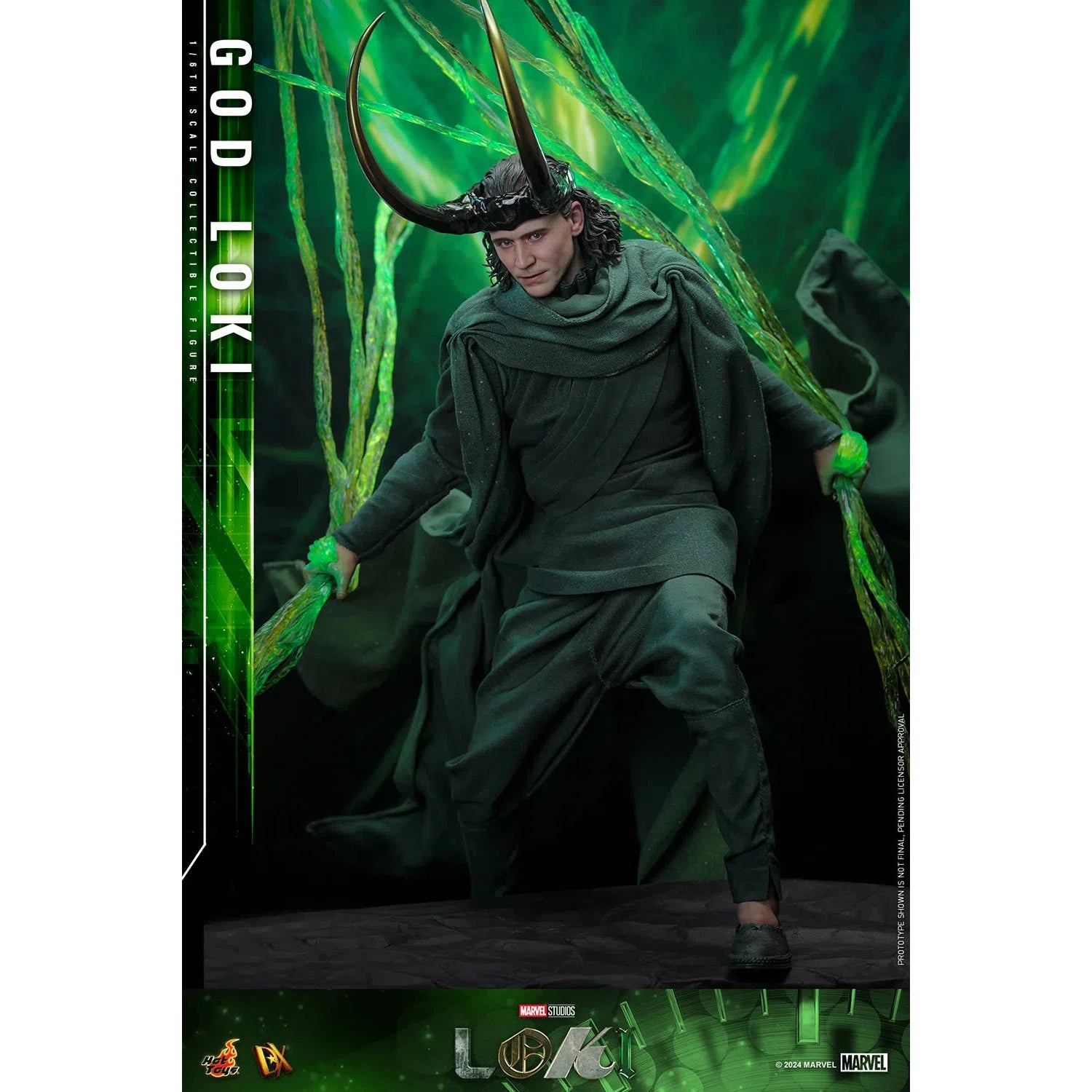 Loki: Season 2: God Loki: DX40: Sixth Scale Figure - Hot Toys Action Figure
