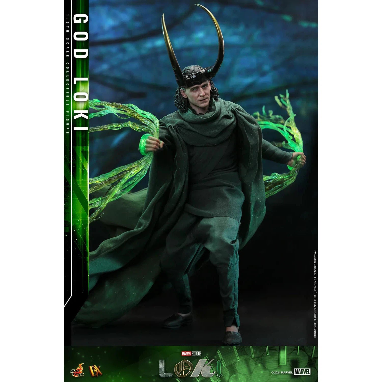 Loki: Season 2: God Loki: DX40: Sixth Scale Figure Hot Toys