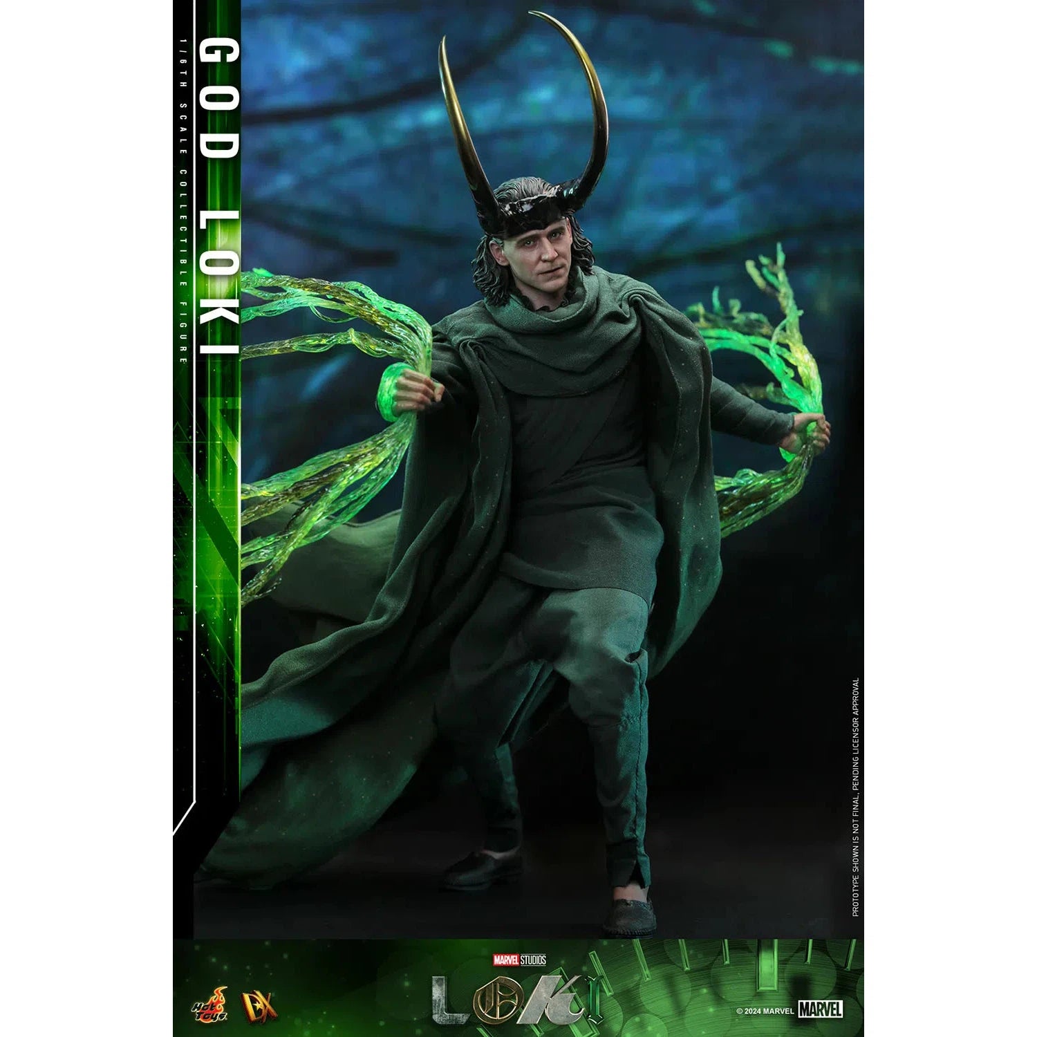 Loki: Season 2: God Loki: DX40: Sixth Scale Figure - Hot Toys Action Figure