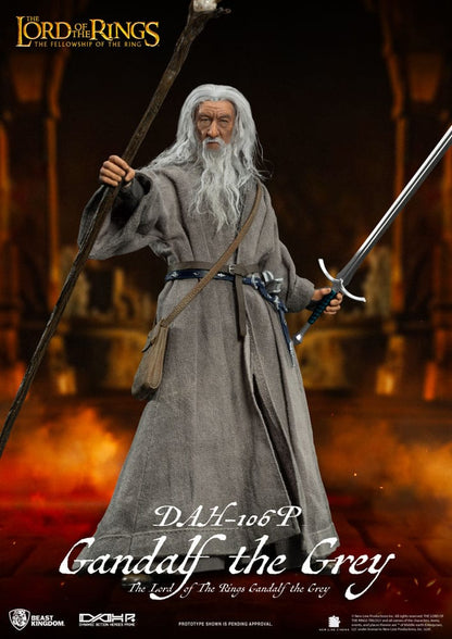 Lord of the Rings Dynamic 8ction Heroes Action Figure 1/9 Gandalf the Grey 21 cm - Beast Kingdom Toys Action figures