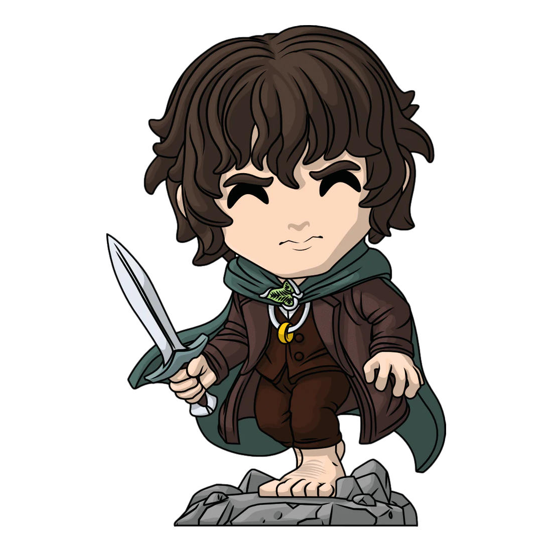Lord of the Rings: Frodo Baggins: Vinyl Figure: YouTooz by YouTooz – Vinyl Figure, [scale], UK stockist Planet Action Figures