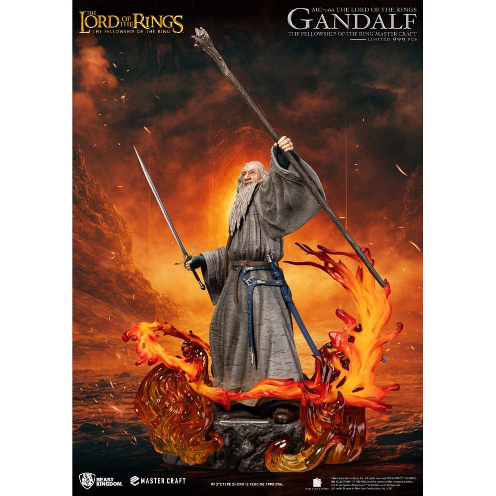 Lord of the Rings Master Craft Statue Gandalf 5 - Beast Kingdom Toys Statues