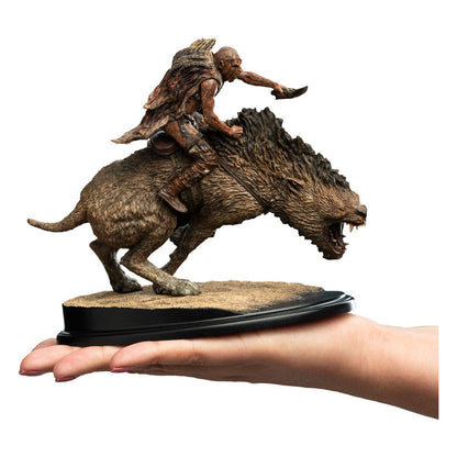 Lord of the Rings Mini Statue Sharkû on Warg - Weta Workshop Statue
