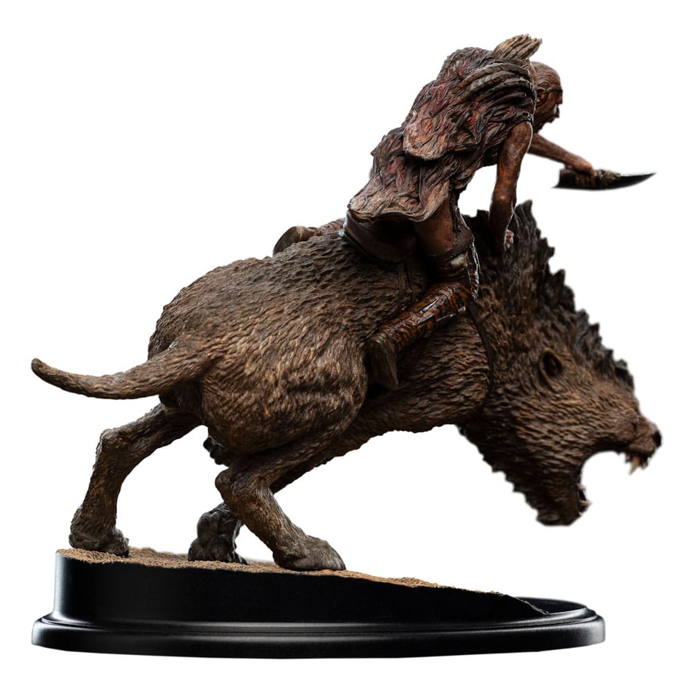 Lord of the Rings Mini Statue Sharkû on Warg - Weta Workshop Statue