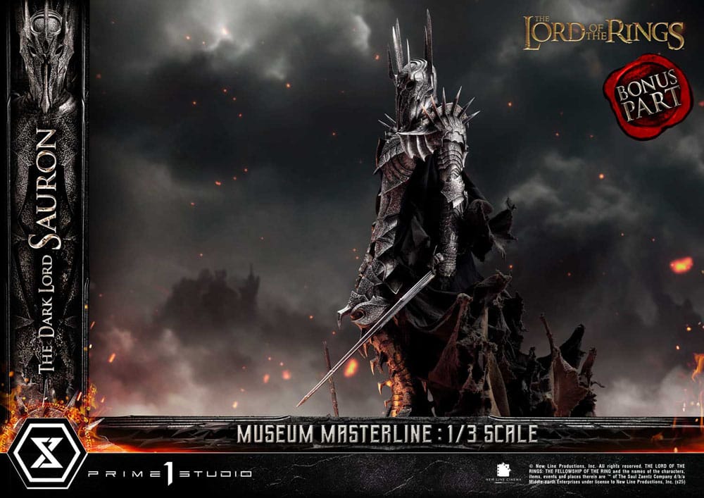 Lord of the Rings Museum Masterline Series Statue 1/3 The Dark Lord Sauron Bonus Version 1 - Prime 1 Studio Statue